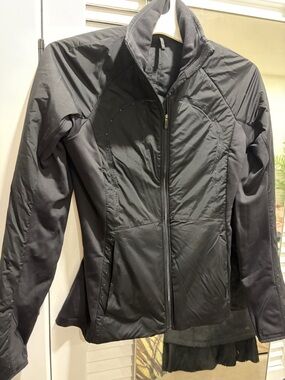 Down for cold running jacket